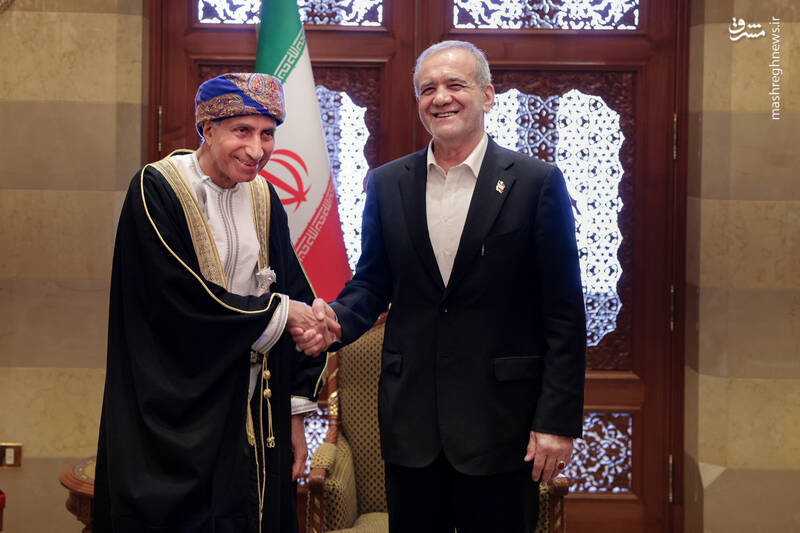 دیدار معاون نخست وزیر عمان با رئیس جمهور
