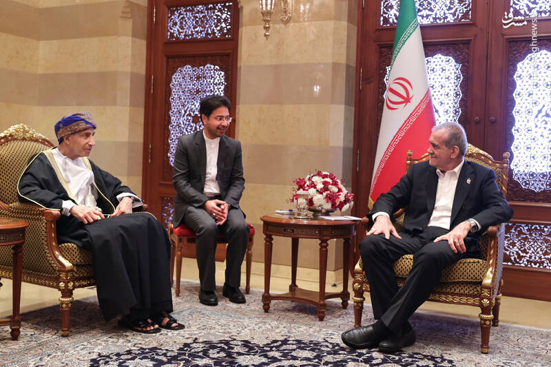 دیدار معاون نخست وزیر عمان با رئیس جمهور