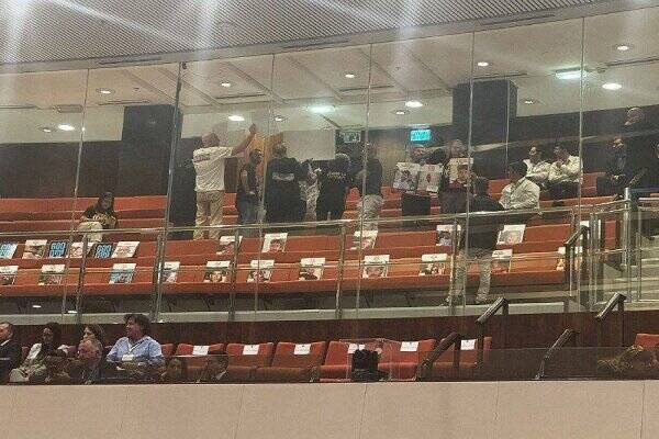 سخنرانی جنجالی نتانیاهو در کنست+فیلم