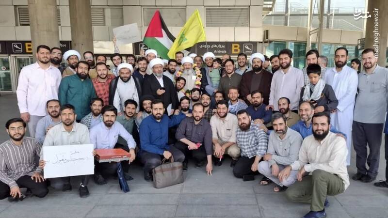 حجتالاسلام قاسمیان به ایران بازگشت+ عکس