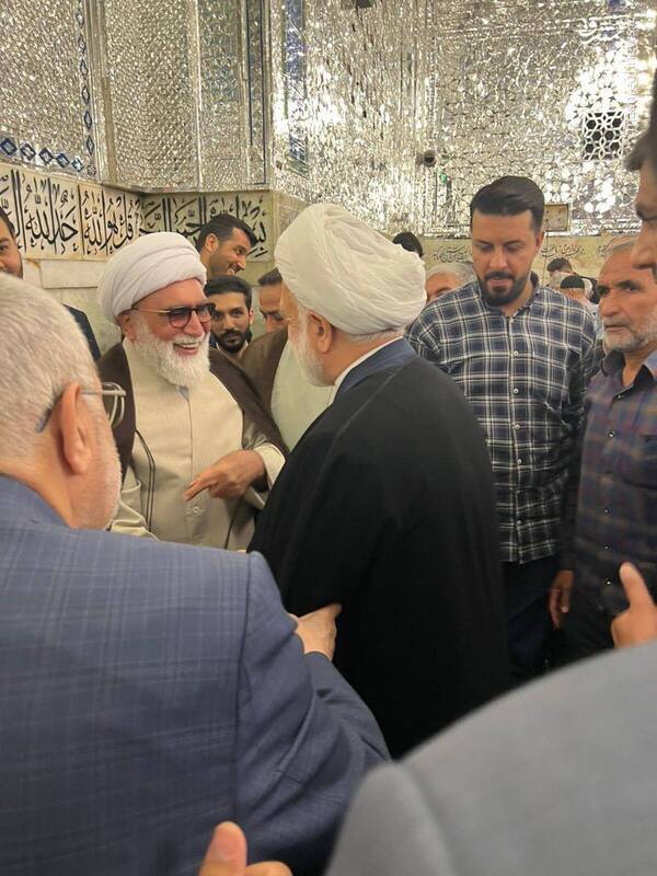 حضور رئیس قوه قضاییه بر مزار شهید رئیسی+ فیلم