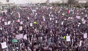 فیلم/ تکبیر لبیک اللهم لبیک در صنعاء طنین‌انداز شد