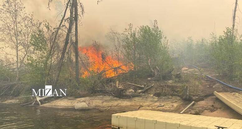 آتش‌سوزی‌های جنگی در کانادا؛ اعلام وضعیت اضطراری در ۲ استان