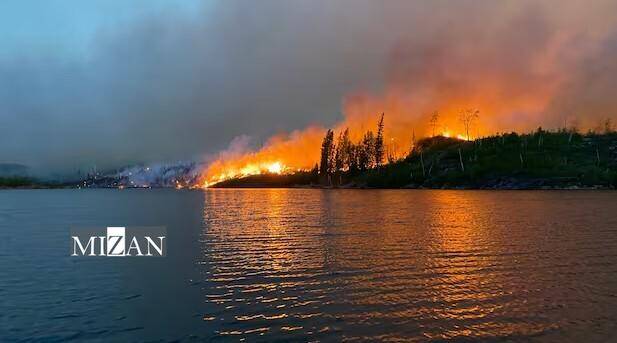 آتش‌سوزی‌های جنگی در کانادا؛ اعلام وضعیت اضطراری در ۲ استان