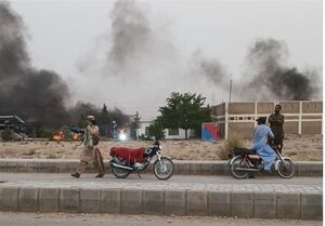 سقوط یک شهر در بلوچستان پاکستان+ عکس