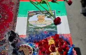 تشییع باشکوه پیکر شهید "محمدرضا حریت پسند" در قروه