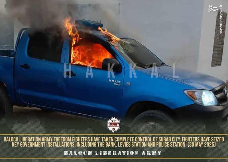 سقوط یک شهر در بلوچستان پاکستان+ عکس