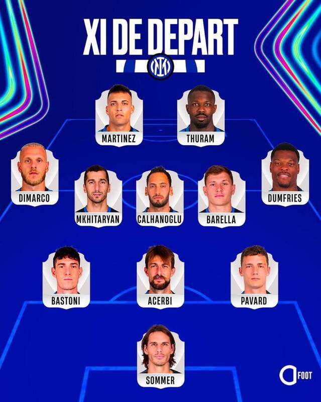 ترکیب رسمی اینتر مقابل پاریسنژرمن + عکس / طارمی نیمکتنشین است