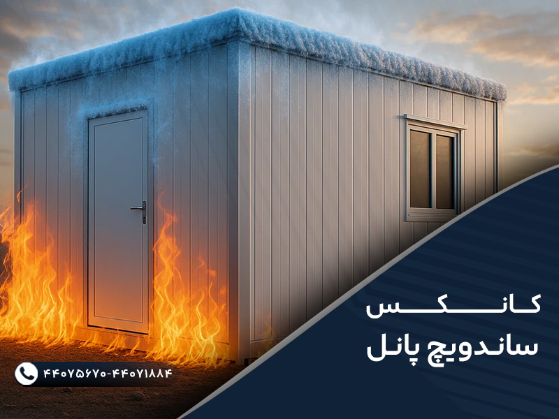 خرید کانکس ساندویچ پانل با بهترین قیمت