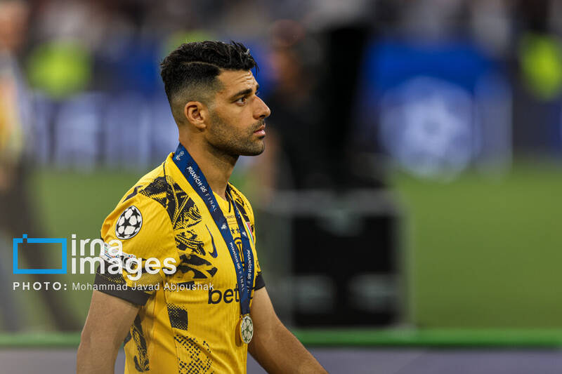 مهدي،طارمي،فينال،اروپا،فوتبال،حضور