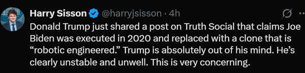 ربات بایدن خبرساز شد