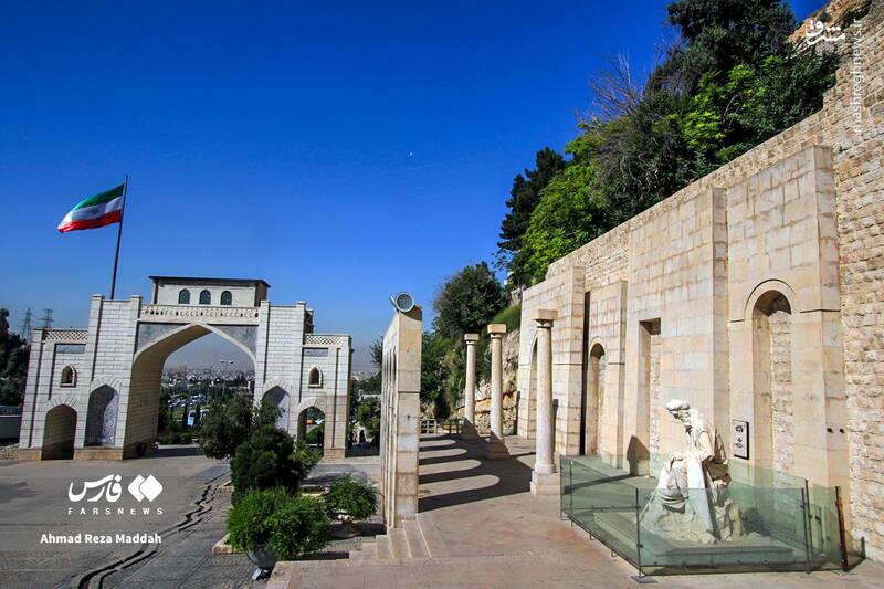 عکس/ مقبره «خواجوی کرمانی» در شیراز