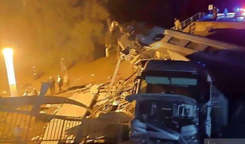 قطار،پل،منطقه،اعلام،فرماندار،حادثه