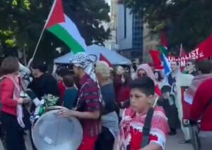فیلم/ تظاهرات ضد صهیونیستی در استرالیا