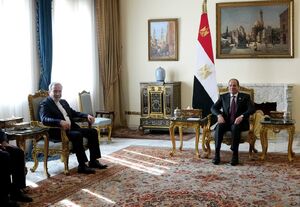 عکس/ دیدار عراقچی با رئیس جمهور مصر
