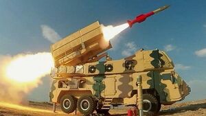 انهدام پهپاد انتحاری توسط پدافند ۹ دی