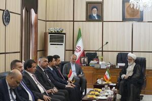 دیدار رئیس دیوان عالی کشور با وزیر دادگستری عراق