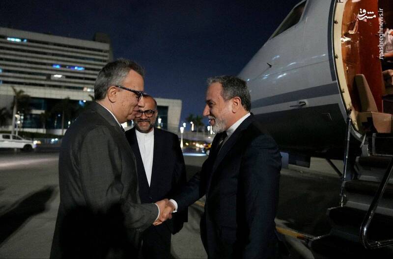 عراقچی وارد قاهره شد+عکس