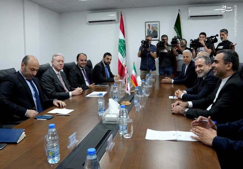 دیدار عراقچی با همتای لبنانی در بیروت+ عکس