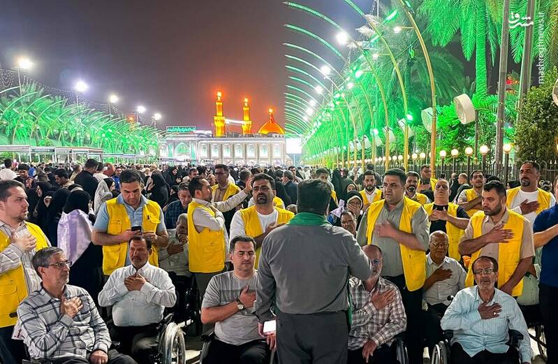 عکس/ اعزام جانبازان دفاع مقدس به عتبات عالیات