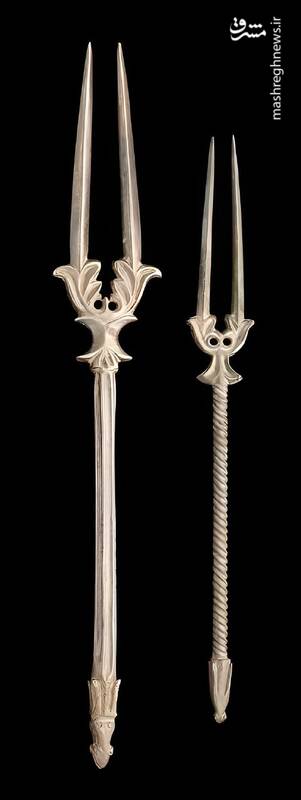 چنگال های دوره ساسانی چه شکلی بودند؟+عکس