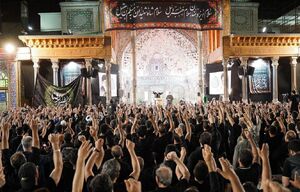 عکس/ شب دوم مسلمیه در حرم حضرت عبدالعظیم(ع)