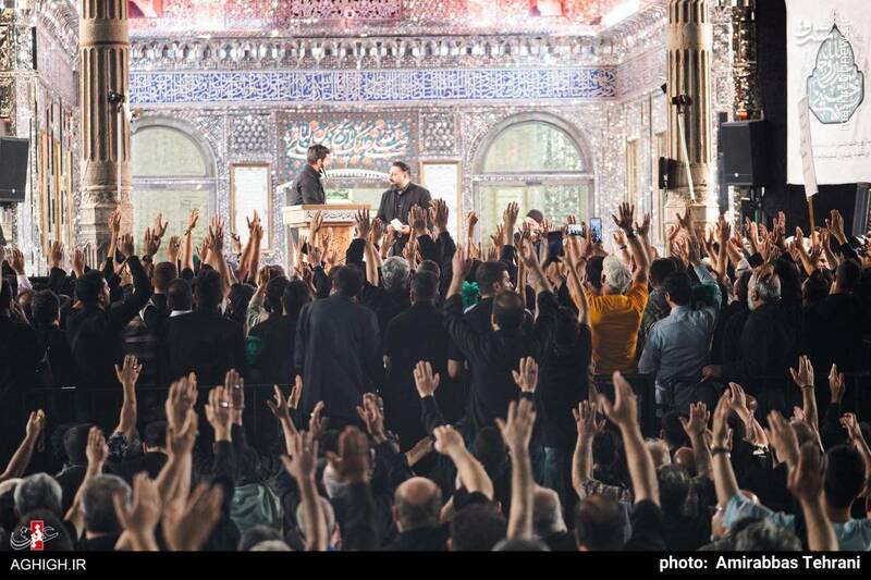 عکس / شب دوم مسلمیه در حرم حضرت عبدالعظیم (ع) 14