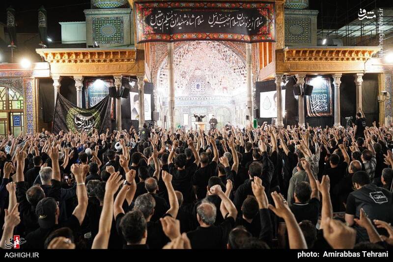 عکس / شب دوم مسلمیه در حرم حضرت عبدالعظیم (ع) 13