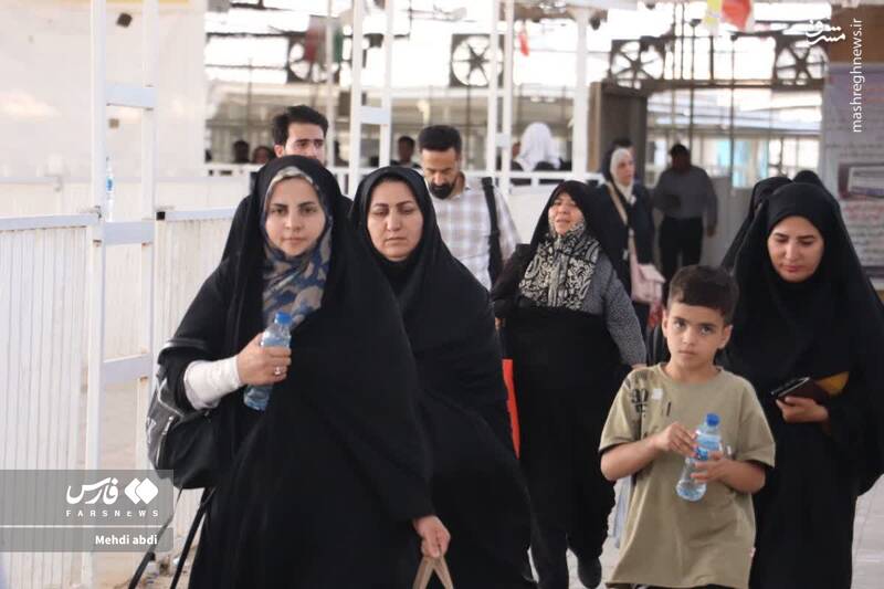 عکس / مرز مهران؛ یک روز مانده تا عرفه در کشور عراق 9