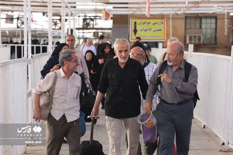 عکس / مرز مهران؛ یک روز مانده تا عرفه در کشور عراق 8