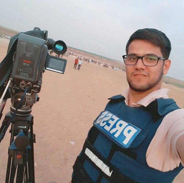 حمله پهپادی رژیم صهیونیستی به چادر خبرنگاران در غزه ۲ شهید و یک مجروح بر جا گذاشت