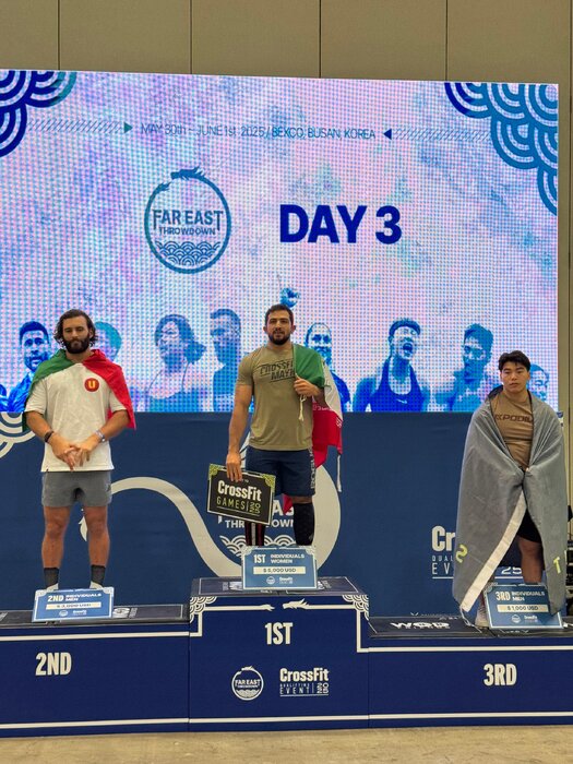 مرد شماره یک کراسفیت ایران: در آسیا با کل دنیا مسابقه دادم و قهرمان شدم