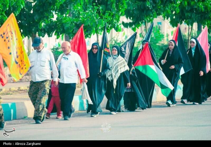 روایت ارادت به ولایت از تبریز تا قزوین و مرقد امام +تصاویر