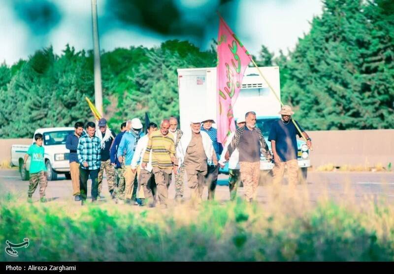 روایت ارادت به ولایت از تبریز تا قزوین و مرقد امام +تصاویر