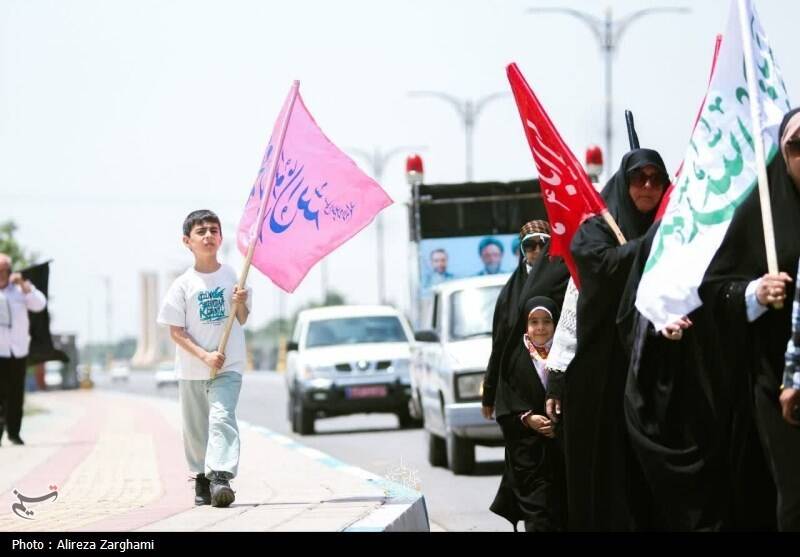 روایت ارادت به ولایت از تبریز تا قزوین و مرقد امام +تصاویر