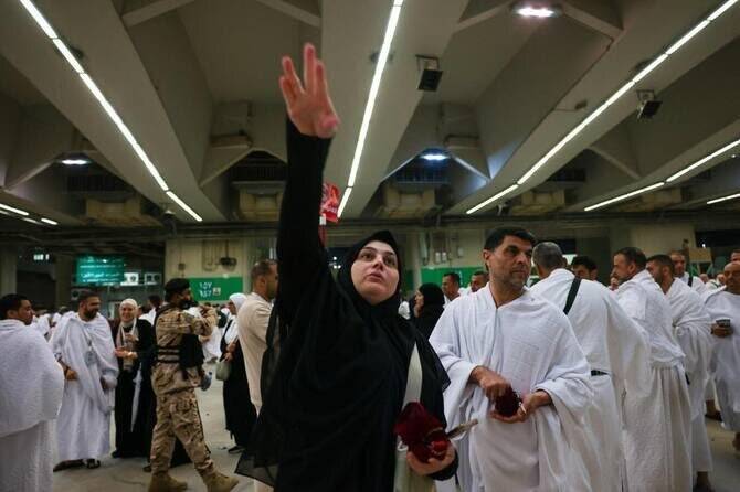 زائران،منا،رمي،شيطان،روز،جمره،عكس،جمرات