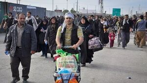 فیلم / موج بازگشت زائران از کربلای معلی