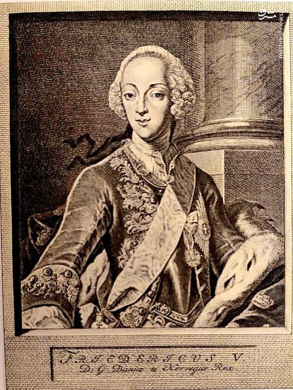 ترسیم ستارهشناس دانمارکی از شهر شیراز در ۱۷۶۵