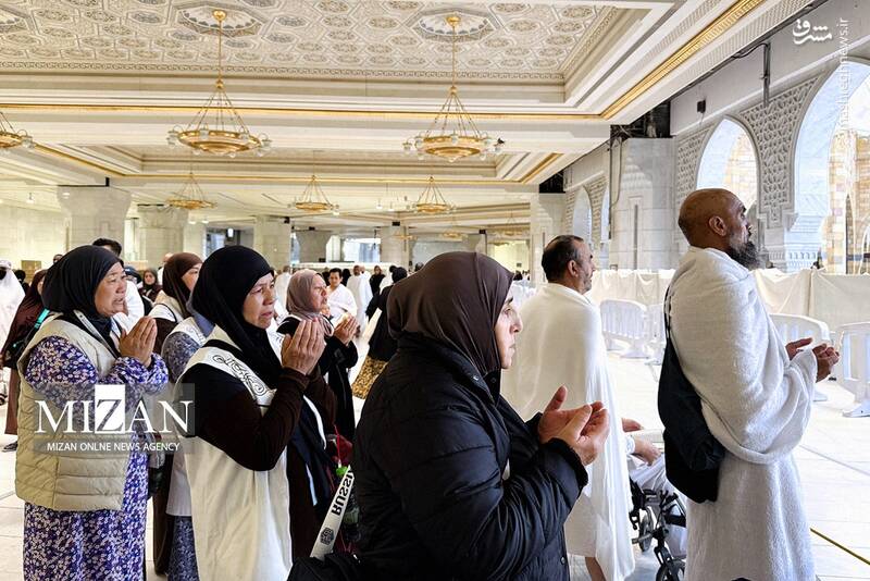 عکس/ حال و هوای زائران در مسجدالحرام