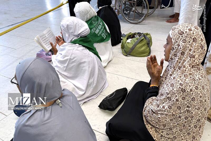 عکس/ حال و هوای زائران در مسجدالحرام