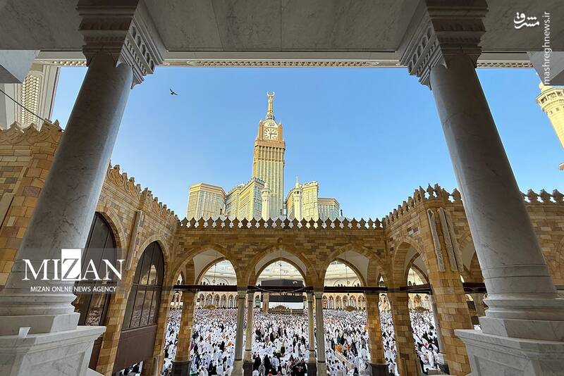 عکس/ حال و هوای زائران در مسجدالحرام