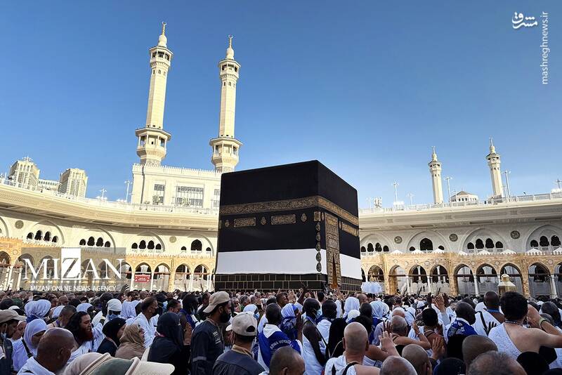 عکس/ حال و هوای زائران در مسجدالحرام
