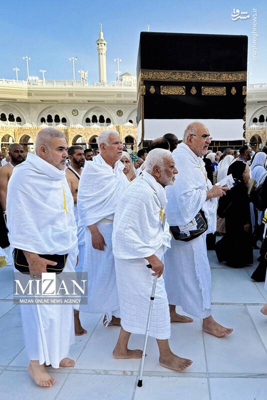 عکس/ حال و هوای زائران در مسجدالحرام