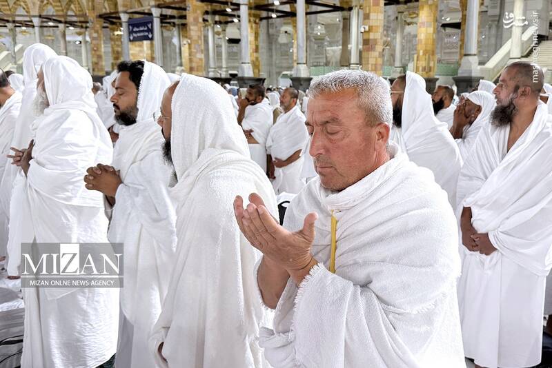 عکس/ حال و هوای زائران در مسجدالحرام