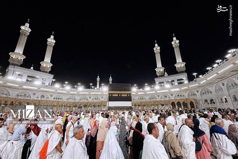 عکس/ حال و هوای زائران در مسجدالحرام