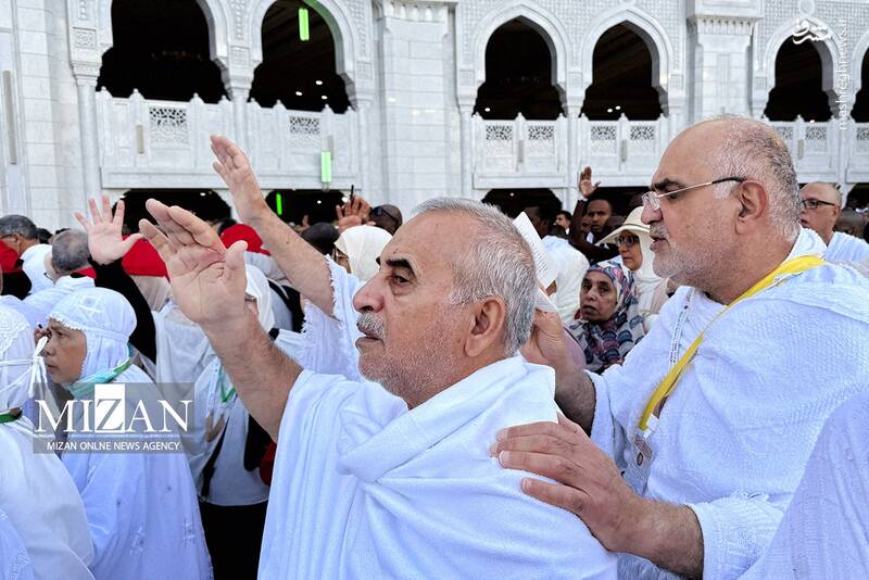 عکس/ حال و هوای زائران در مسجدالحرام