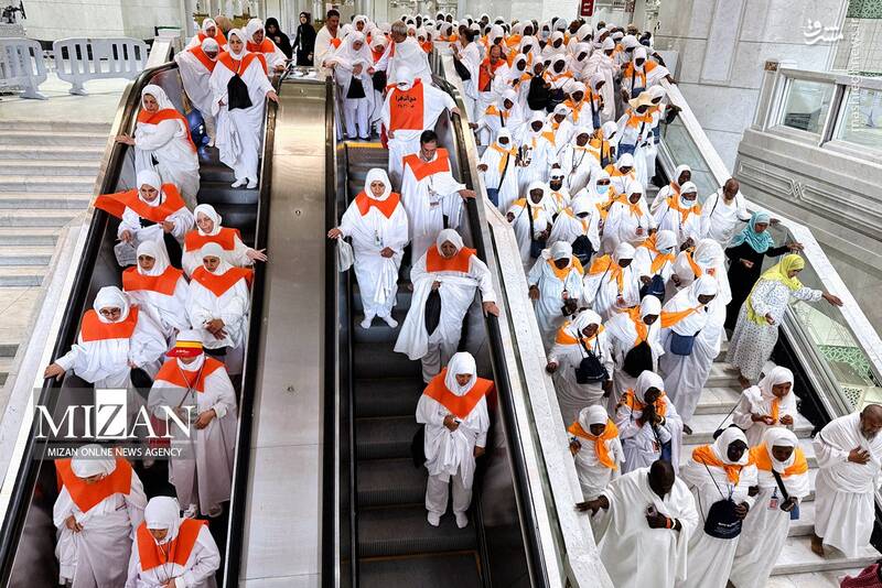 عکس/ حال و هوای زائران در مسجدالحرام