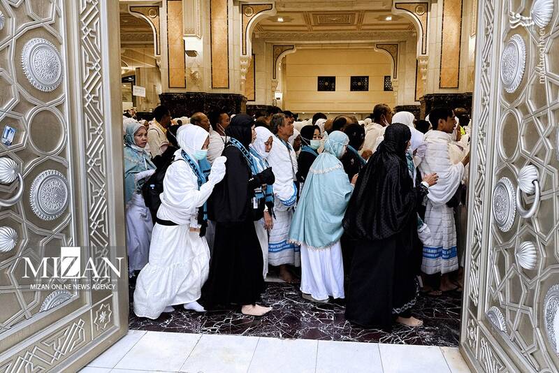 عکس/ حال و هوای زائران در مسجدالحرام