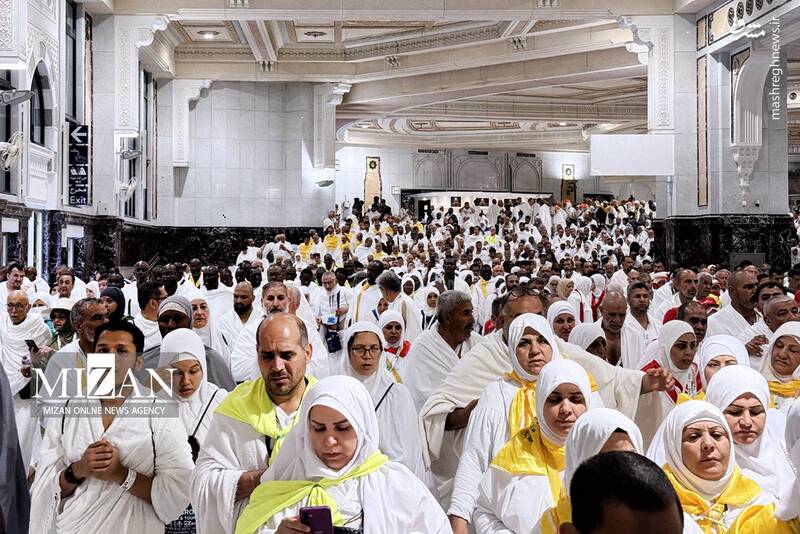 عکس/ حال و هوای زائران در مسجدالحرام