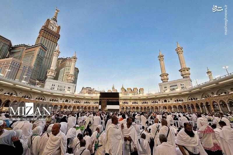 عکس/ حال و هوای زائران در مسجدالحرام